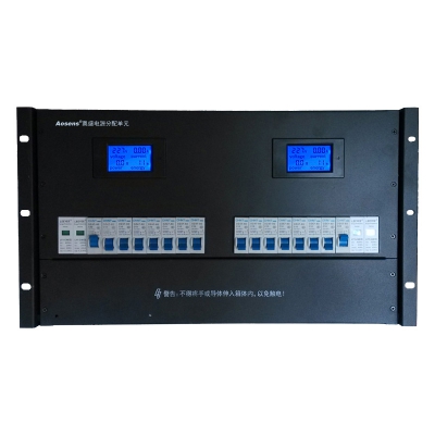 定制6U01 雙路輸入輸出配電屏 標(biāo)準(zhǔn)機(jī)柜專(zhuān)用配電單元屏 電表電壓電流電量