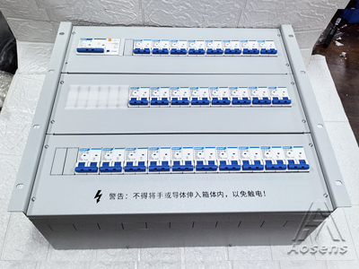 9U定制正泰配電單元 電信灰 2P漏電保護(hù)輸入 2P輸出16回路