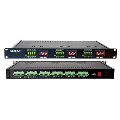 機架式電源集中供電消防聯(lián)動雙備份安防監(jiān)控拾音器數(shù)顯可調(diào)19寸1U